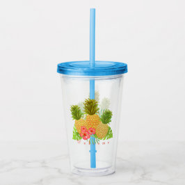 Ananas Acryl Tumbler Drinkbeker