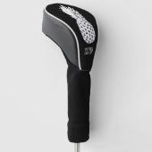 Ananas afbeelding golf driver hoofd beschermhoes golfheadcover (Schuin)