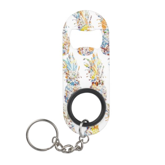 Ananas afdrukken mini flessenopener (Voorkant)
