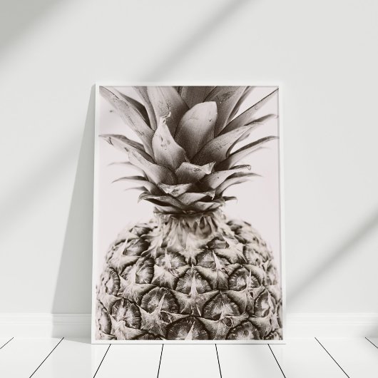 Ananas afdrukken poster