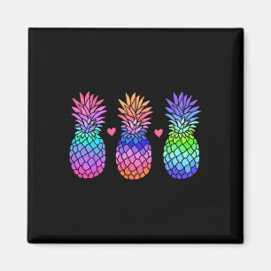 Ananas Aloha Hawaï Tropisch Fruit Zomer Vakantie Magneet
