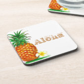 Ananas - Aloha onderzetter (Linkerzijde)