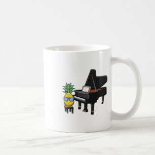 Ananas Aloha Stranden Hawaii Piano Gift - Pianis Koffiemok