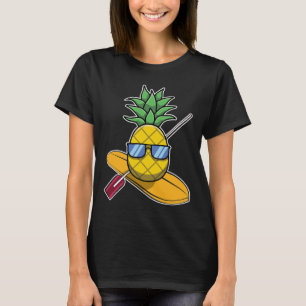 Ananas Aloha Stranden Hawaii Stand Up Paddling G T-shirt
