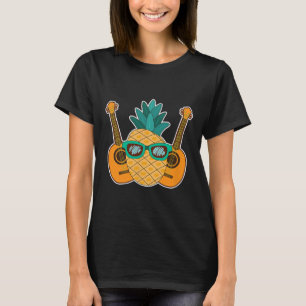 Ananas Aloha Stranden Hawaii Ukulele Gift - Guit T-shirt
