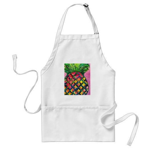 Ananas Apron Standaard Schort (Voorkant)