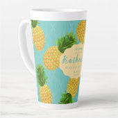 Ananas Aqua Latte Mok (Linkerhoek)