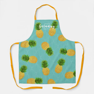 Ananas Aqua Schort