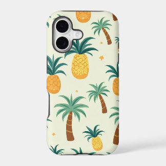 Ananas & arbre motif design iphone 11 coques