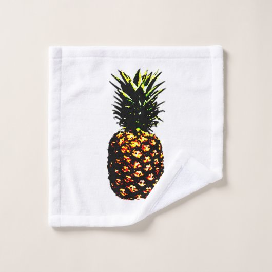 ananas bad handdoek (Wasdoekje)