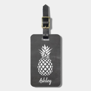 Ananas bagagelabel   Achtergrond karton