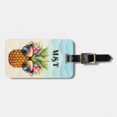 Ananas Bagagelabels (Voorkant horizontaal)