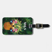 Ananas Bagagelabels (Voorkant horizontaal)