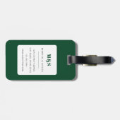 Ananas Bagagelabels (Achterkant horizontaal)