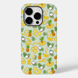 Ananas Bananen en kokosnoten eiland Vibes Case-Mate iPhone 14 Pro Hoesje