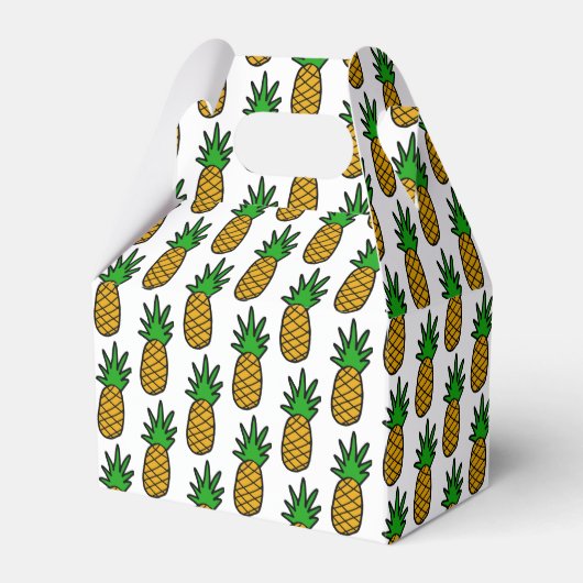 ananas bedankdoosjes (Voorkant Zijde)