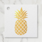 ananas bedankjes labels (Voorkant)