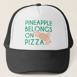 ananas behoort tot de pizza trucker pet