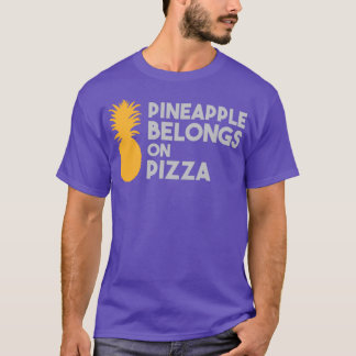 Ananas behoort tot Pizza T-shirt