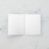 Ananas blanc chic sur fond bleu (Intérieur)
