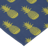 ananas Blue Tafelkleed (Gekanteld)