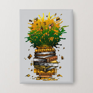 Ananas Boeken Button