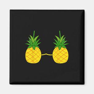 Ananas Bra Costume Cute Easy Fruit Halloween Gi Magneet