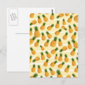 Ananas Briefkaart (Voorkant / Achterkant)