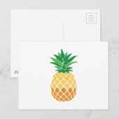 ananas briefkaart (Voorkant / Achterkant)