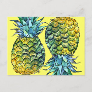 ananas briefkaart