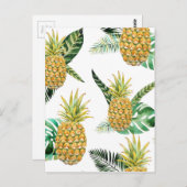 ananas briefkaart (Voorkant / Achterkant)