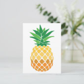 ananas briefkaart (Staand voorkant)