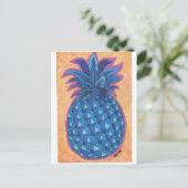 ananas briefkaart (Staand voorkant)
