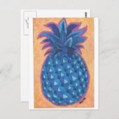 ananas briefkaart (Voorkant / Achterkant)