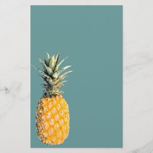 ananas briefpapier (Voorkant)