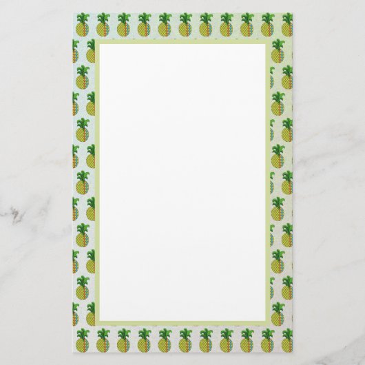 Ananas Briefpapier (Voorkant)