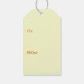 ananas cadeaulabel (Achterkant)