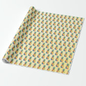 Ananas Cadeaupapier (Uitgerold)