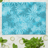 Ananas Camo Hawaiian serviette de cuisine (Plié)