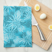 Ananas Camo Hawaiian serviette de cuisine (Quart Plié)