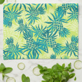 Ananas Camo Hawaiian serviette de cuisine (Plié)