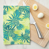 Ananas Camo Hawaiian serviette de cuisine (Quart Plié)