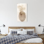 ananas, canvas afdruk (Insitu (Slaapkamer))