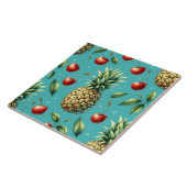 Ananas Cherry Bliss Tegeltje (Zijkant)