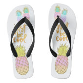 ananas cool teenslippers (Voetbed)