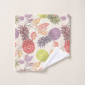 Ananas, couple sucré, fruit (Gant de toilette)