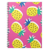 Ananas Crazy Kleuren: Kinderachtige Pop-Art. Notitieboek (Voorkant)