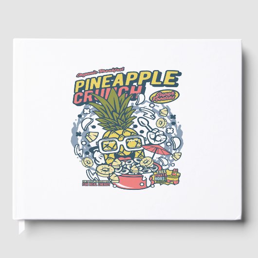 Ananas Crunch Gastenboek (Voorkant)