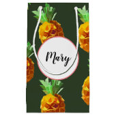 Ananas Custom Gift Bag Klein Cadeauzakje (Voorkant)