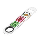 Ananas d'amour de paix (Devant angulaire)